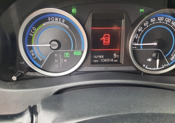 Toyota Auris cena 46000 przebieg: 104000, rok produkcji 2013 z Leszno małe 191